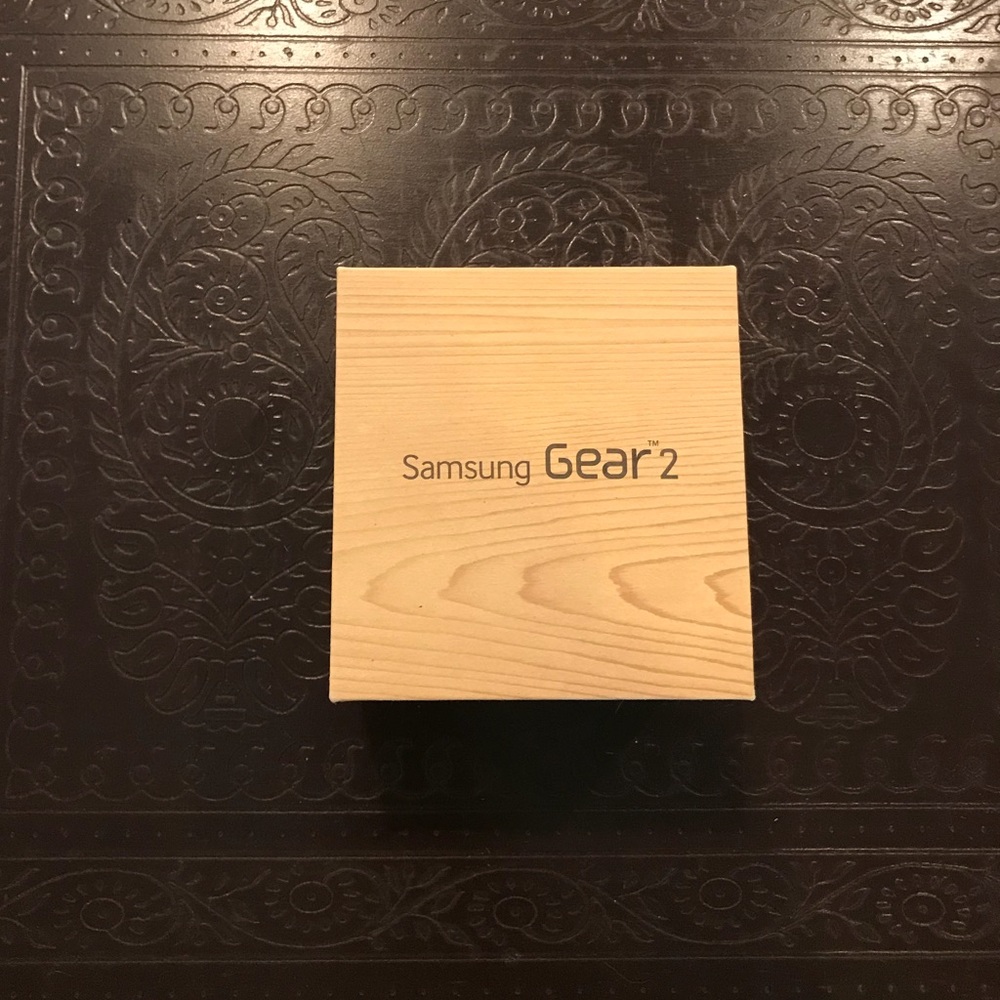 Samsung Gear 2, SM-R380 Smart Watch Gold/Brown